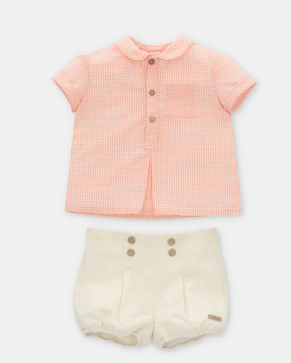 martin aranda Summer Short Sleeved Shirt Set