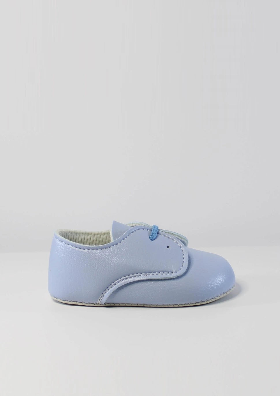 baypods boys sky blue laced shoes