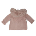 pink faux fur hooded martin aranda coat
