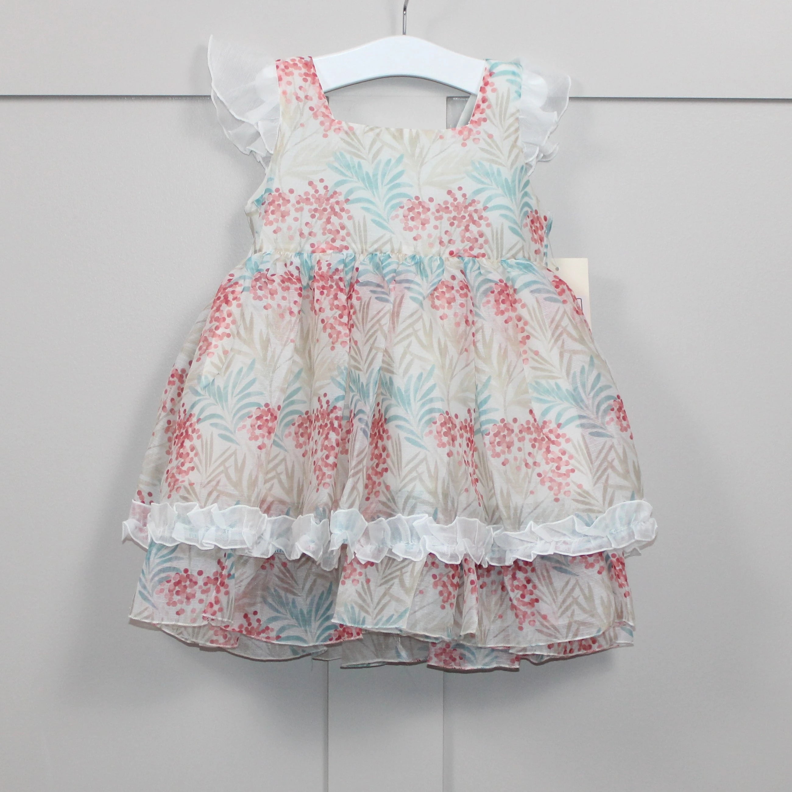dbb collections cream floral print dress