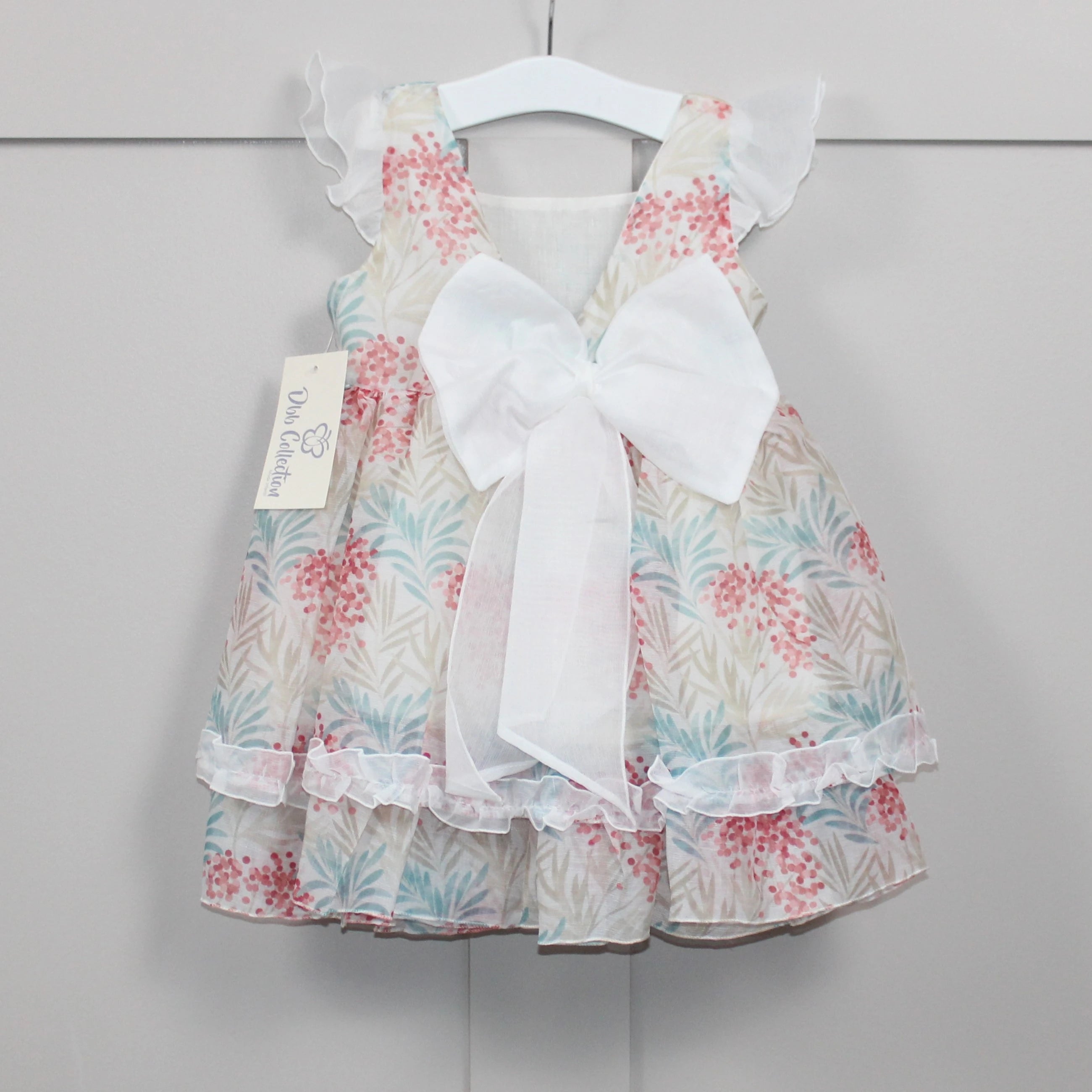 dbb collections cream floral print dress