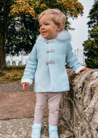 martin arand sky faux fur hooded coat available at tors childrens wear