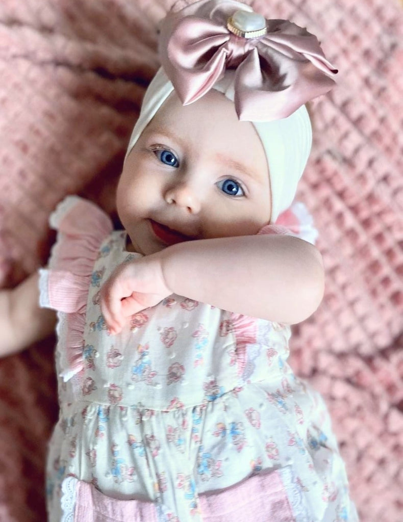 TORS childrens wear brand rep lainey modelling deolinda rompers
