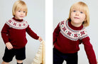 boys red festive jumper by martin aranda