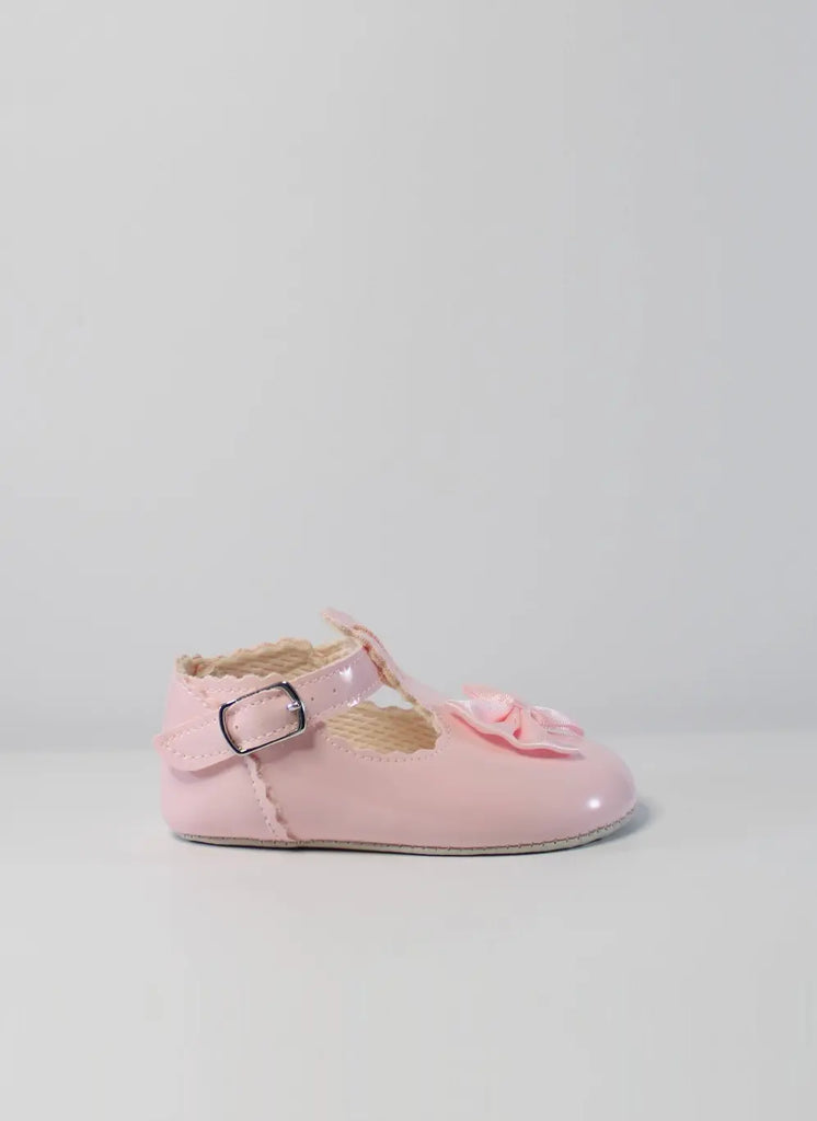pink petite bow shoes by baypods from tors childrens wear