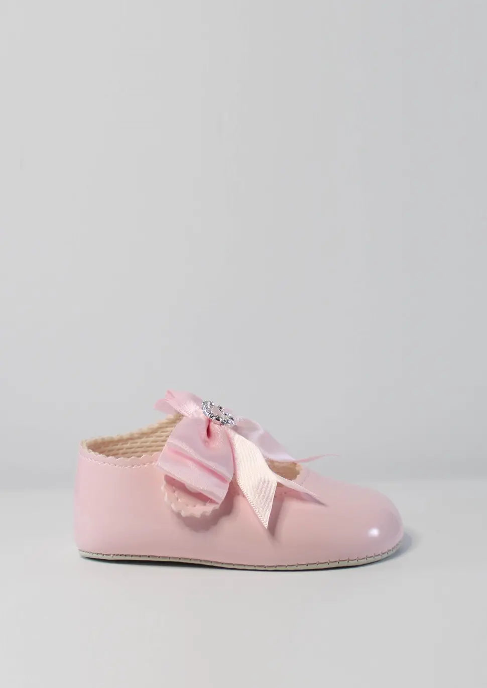 Pink Diamante Bowed Shoes from baypods