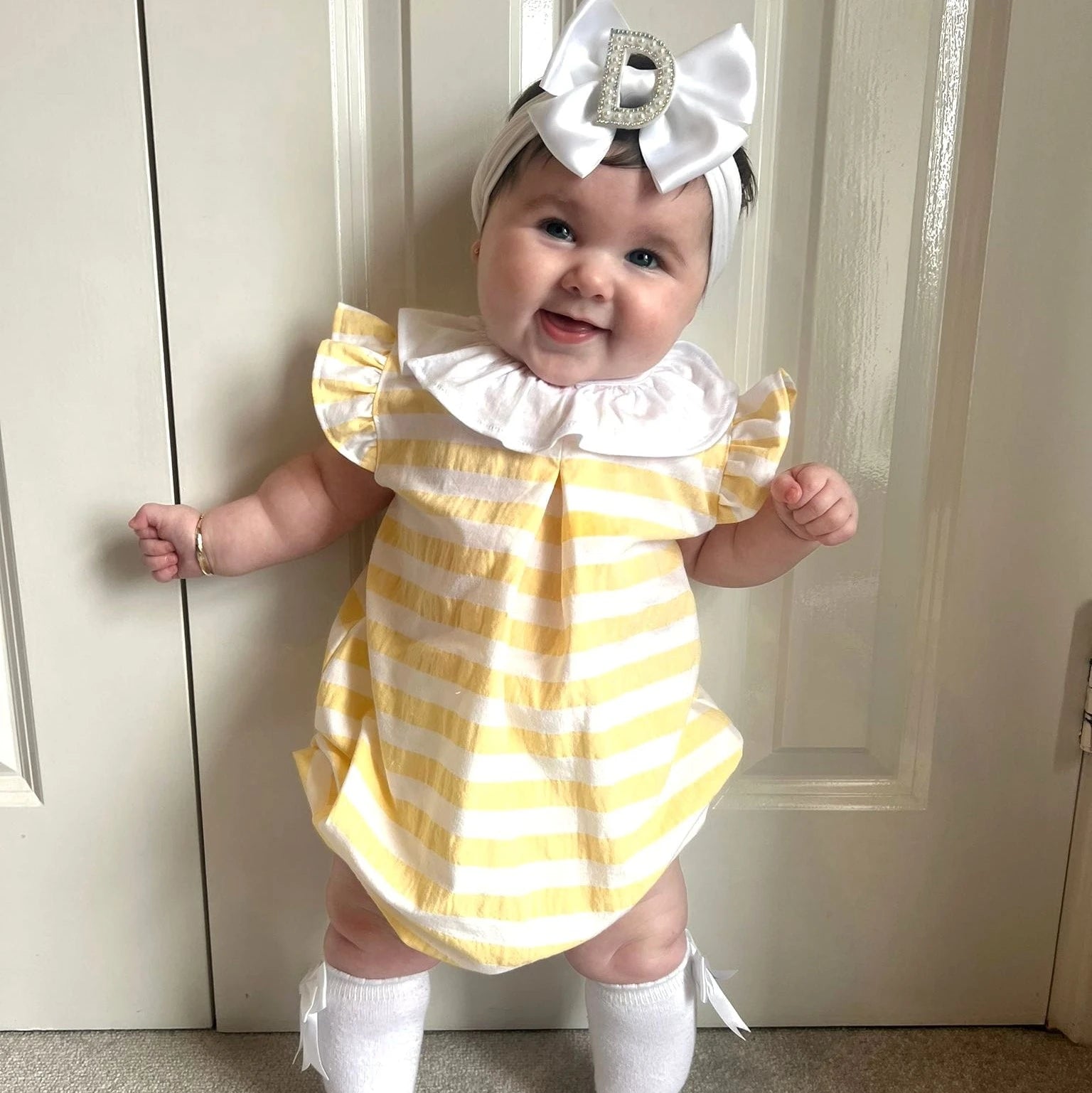 rapife lemon girls romper