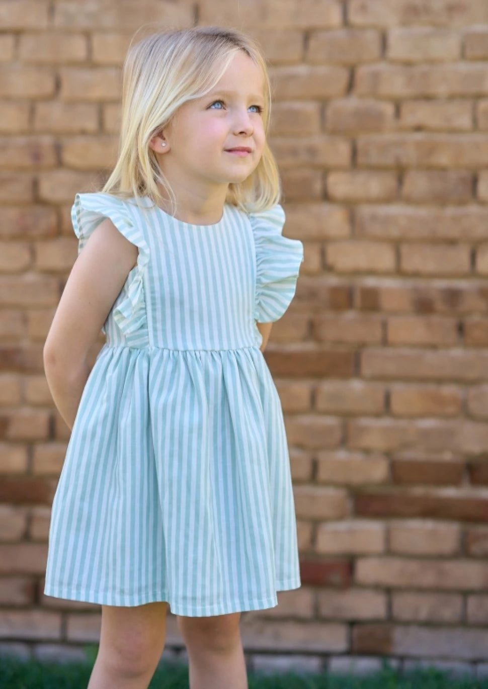 rapife mint striped dress