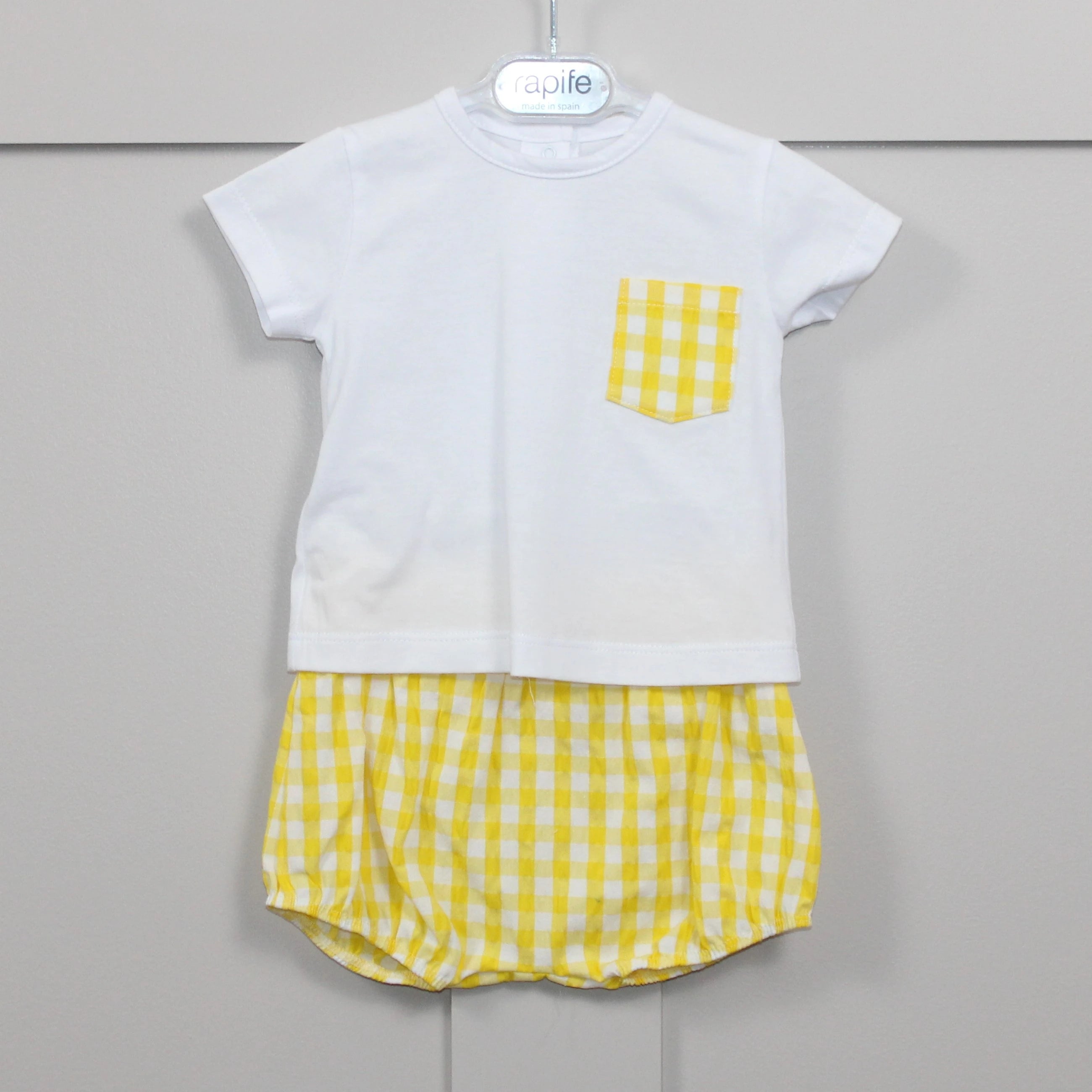 Rapife lemon boys t-shirt and shorts set 