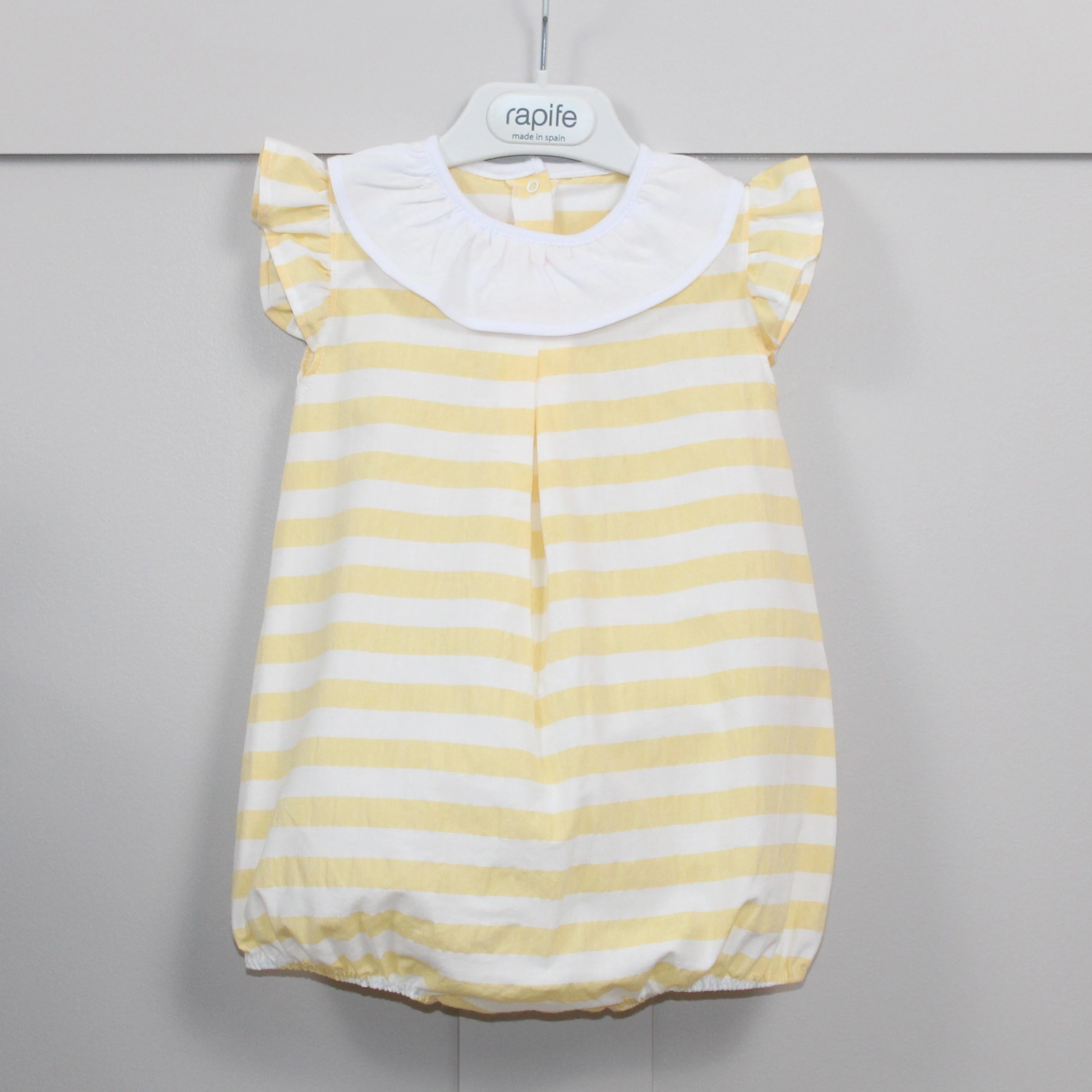 Rapife Lemon Girls Frill Collar Romper