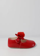 Girls Red Pom baypods First Walkers from tors childrens wear