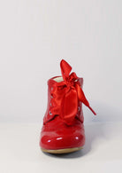 Red Sevva Patent Boots