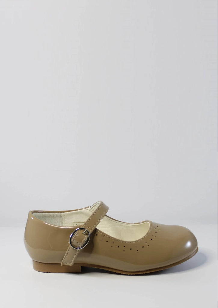 sevva girls abbey camel shoes