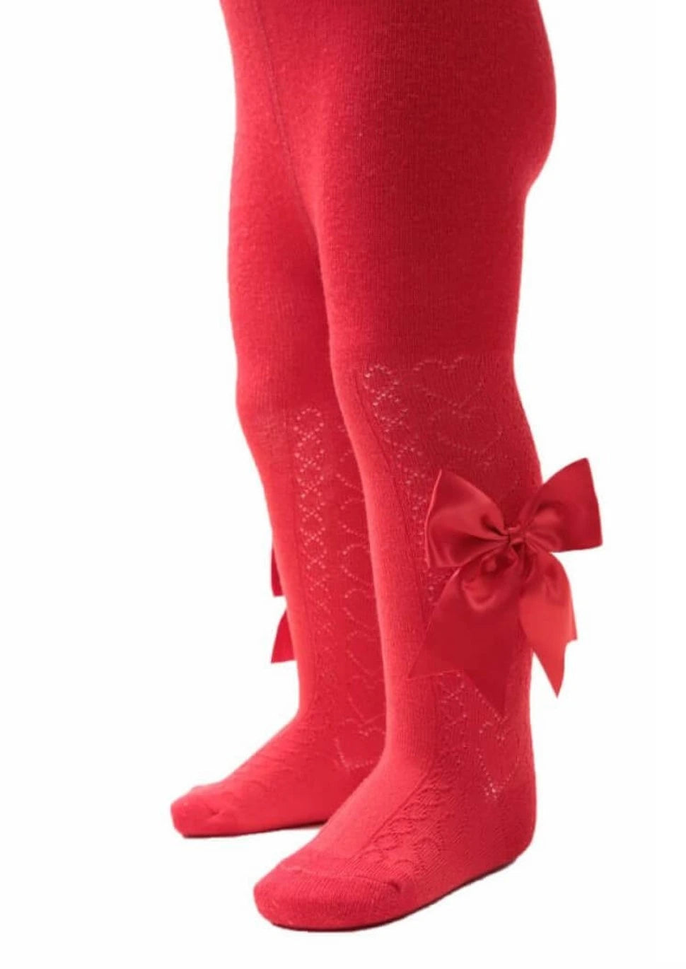 red ankle bow socks from tors childrens wear