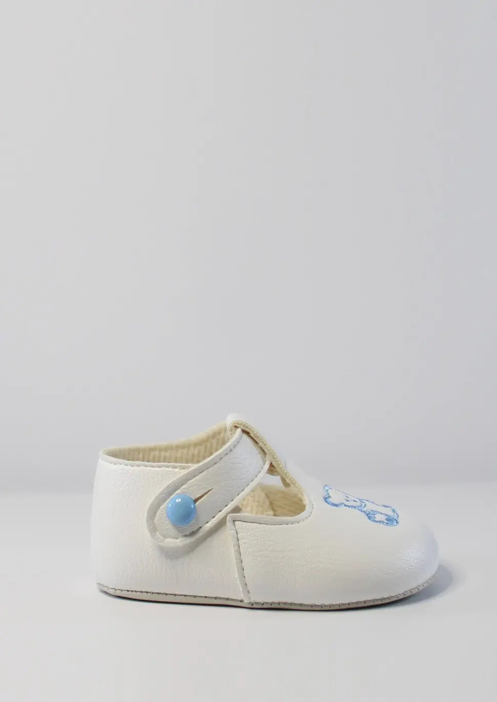 White Teddy Motif baypod Shoes from tors childrens wear