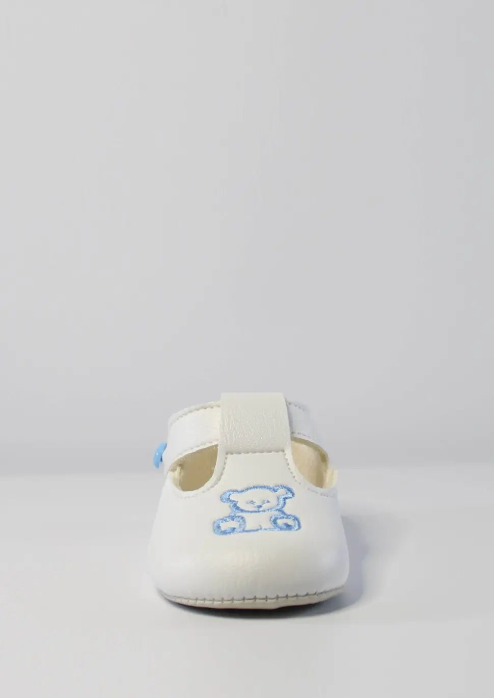 White Teddy Motif baypod Shoes available at tors childrens wear