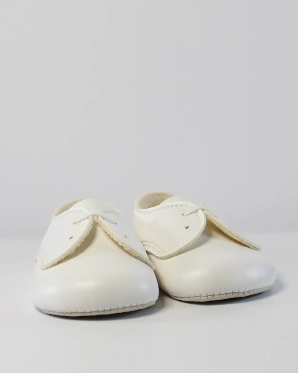 Boys White Laced shoes from Baypods