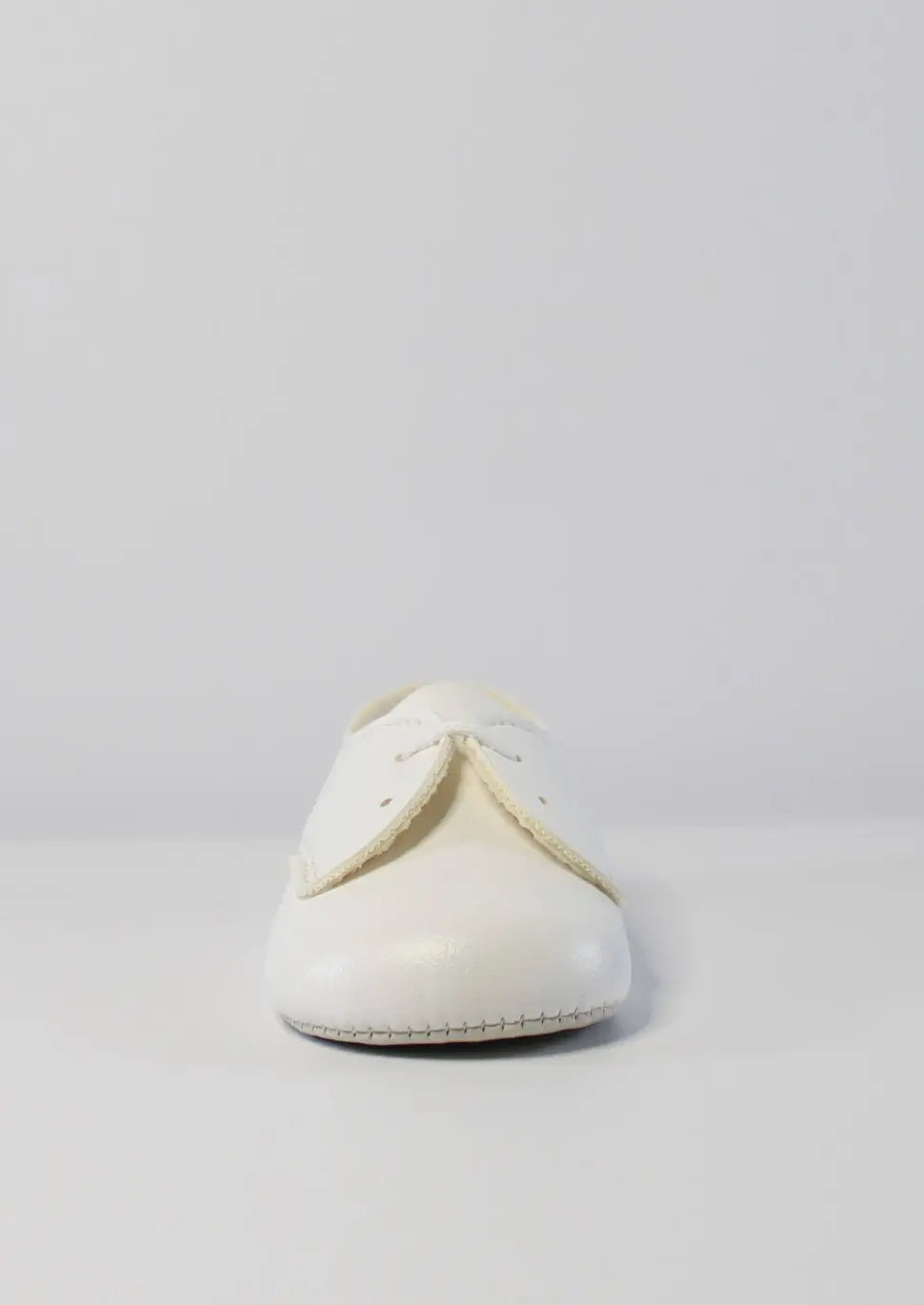 Boys White Laced shoes by Baypods from tors childrens wear