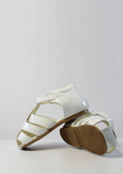 white ralph sandals by sevva