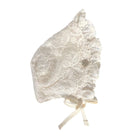 ivory lace bonnet