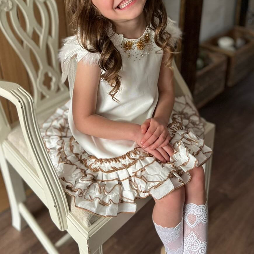 Angelina Dress by petit maison kids