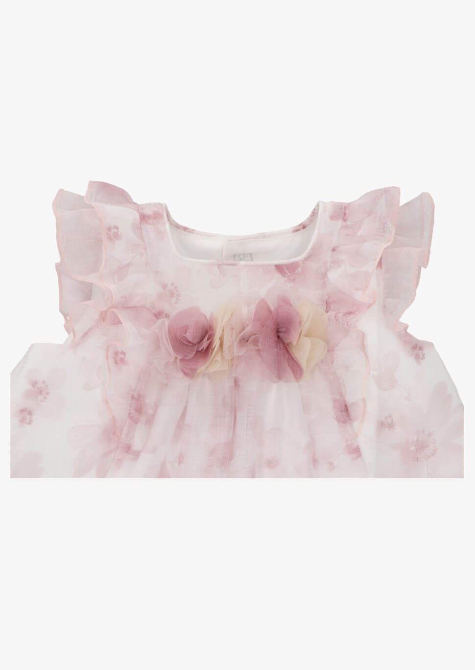 powder pink dress and bloomers set by spanish brand martin aranda from tors childrens wear