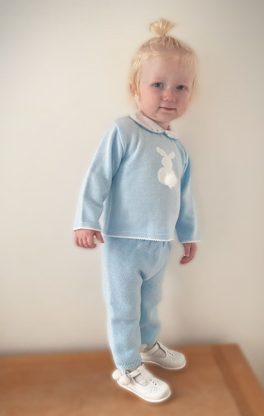 tors childrens wear "Lenny" Sky Knit 2 Piece Set by sardon