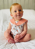 tors childrens wear boys Belle romper by dbb collections