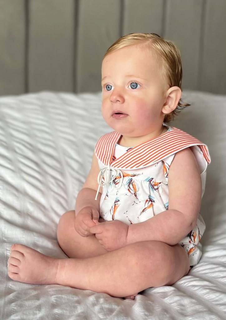 dbb boys belle romper from tors childrens wears ss23 range