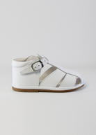 borboleto white boys sandals sold at tors childrens wear