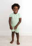tors childrens wear mint cable knit polo set from caramelo kids