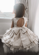 back of the ella dress by dbb collections from tors childrens wear ss23 range
