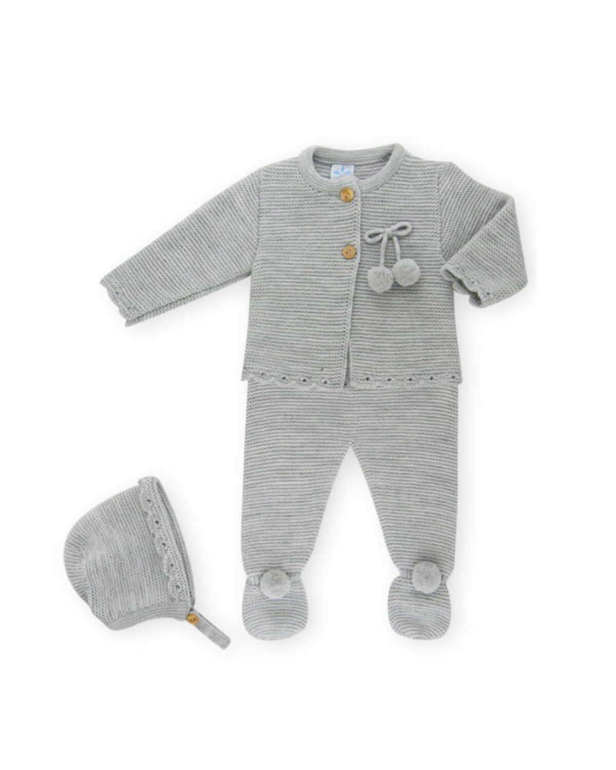 tors childrens wear  "Leon" Knitted 3 Piece Set