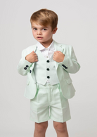 caramelo kids mint three piece suit from tors childrens wear