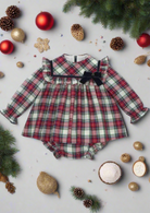 girls martin aranda tartan dress