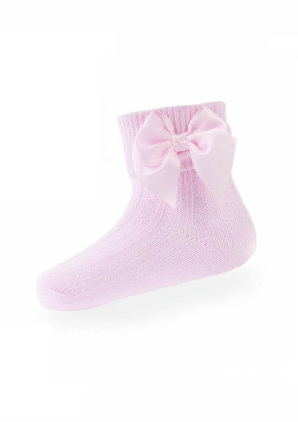 pink bowed ankle socks from tors childrens wear