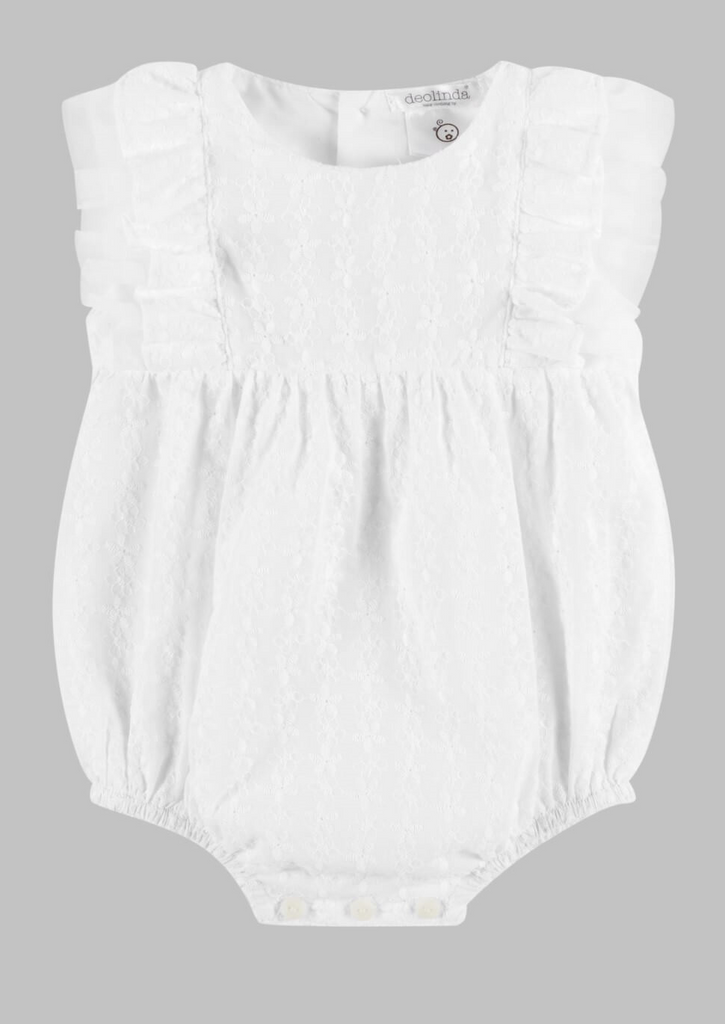 deolinda white broderie anglaise romper from tors childrens wear